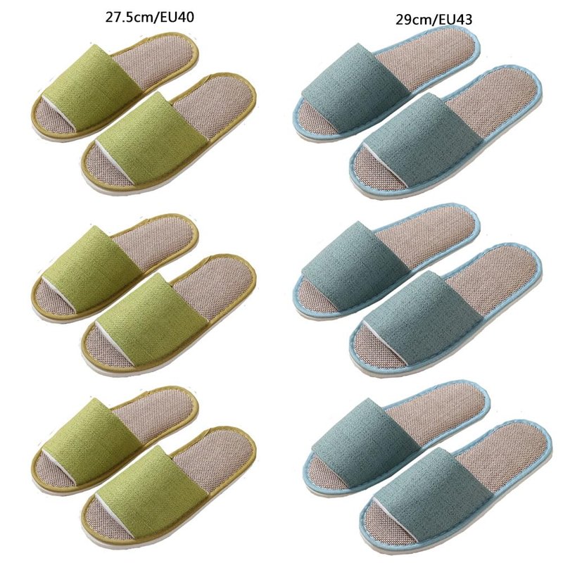 CYlovinho Spa Slippers - Non Slip Disposable Slippers for Guest, Indoor Bathroom Slippers - Washable, Foldable, Open Toe - Bulk for Women & Men