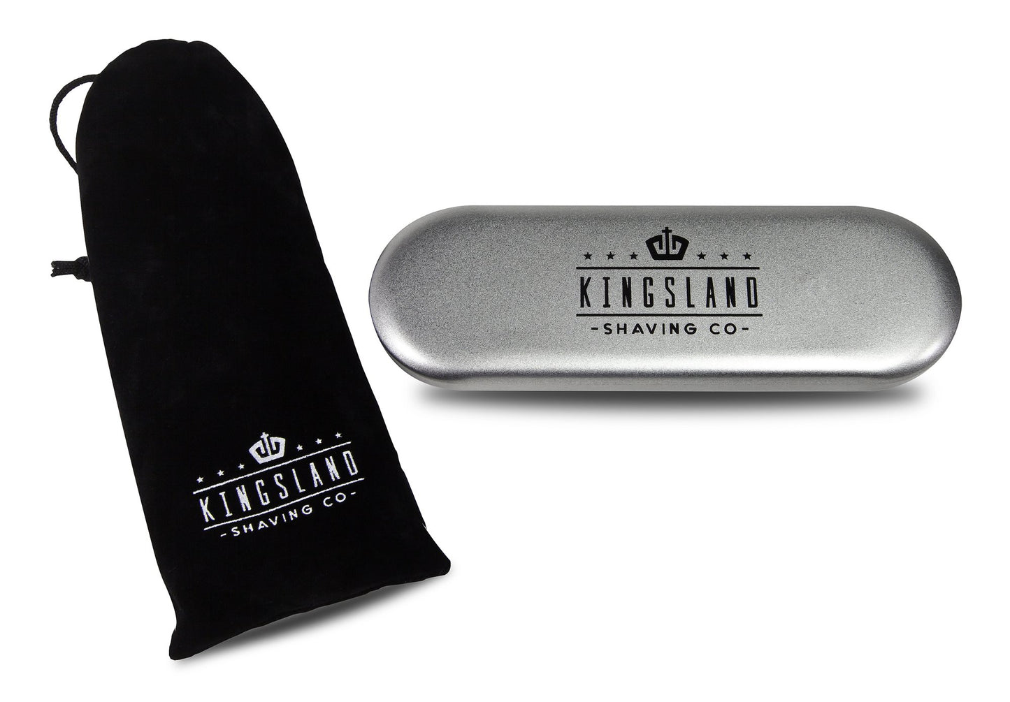 Straight Razor Shave Ready Hand Made Sharpened Vintage Wood Handle Steel Blade - Kingsland Shaving Co. - Professional Barber Approved Cut Throat Honed Straight Edge Blade Shaving Kit