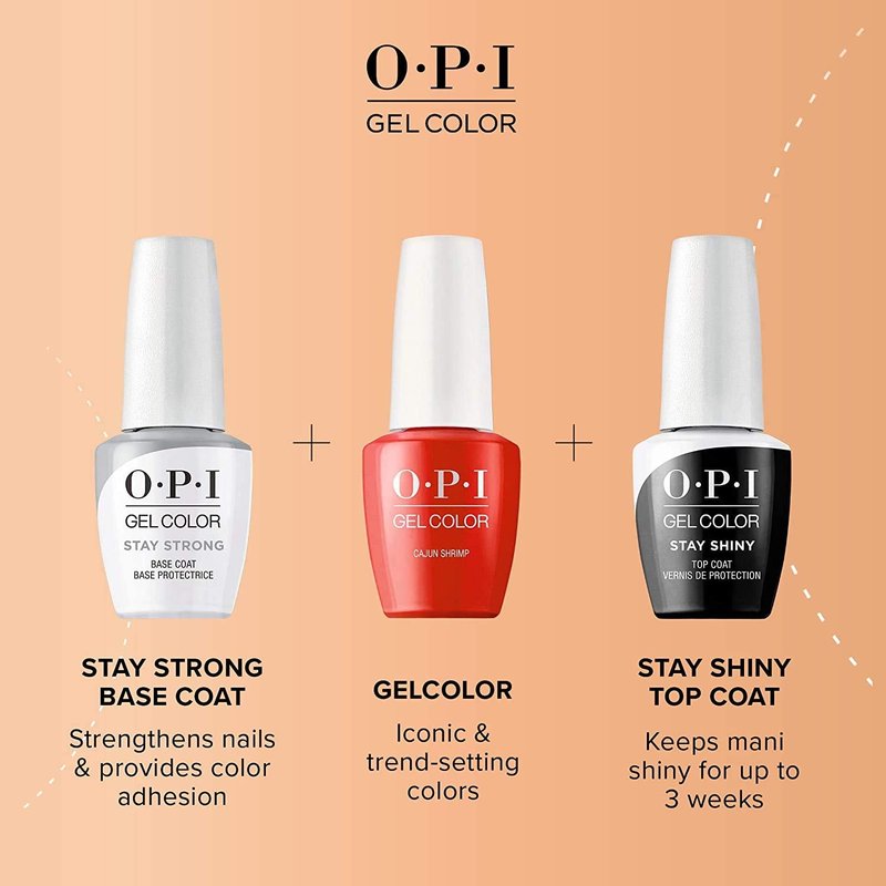 OPI GelColor Rub-a-Pub-Pub | Opaque Dark Gray Crème LED Cure Gel Nail Polish | Salon-Quality Shine, Long-Lasting Wear | Scotland Collection | 0.5 Fl Oz