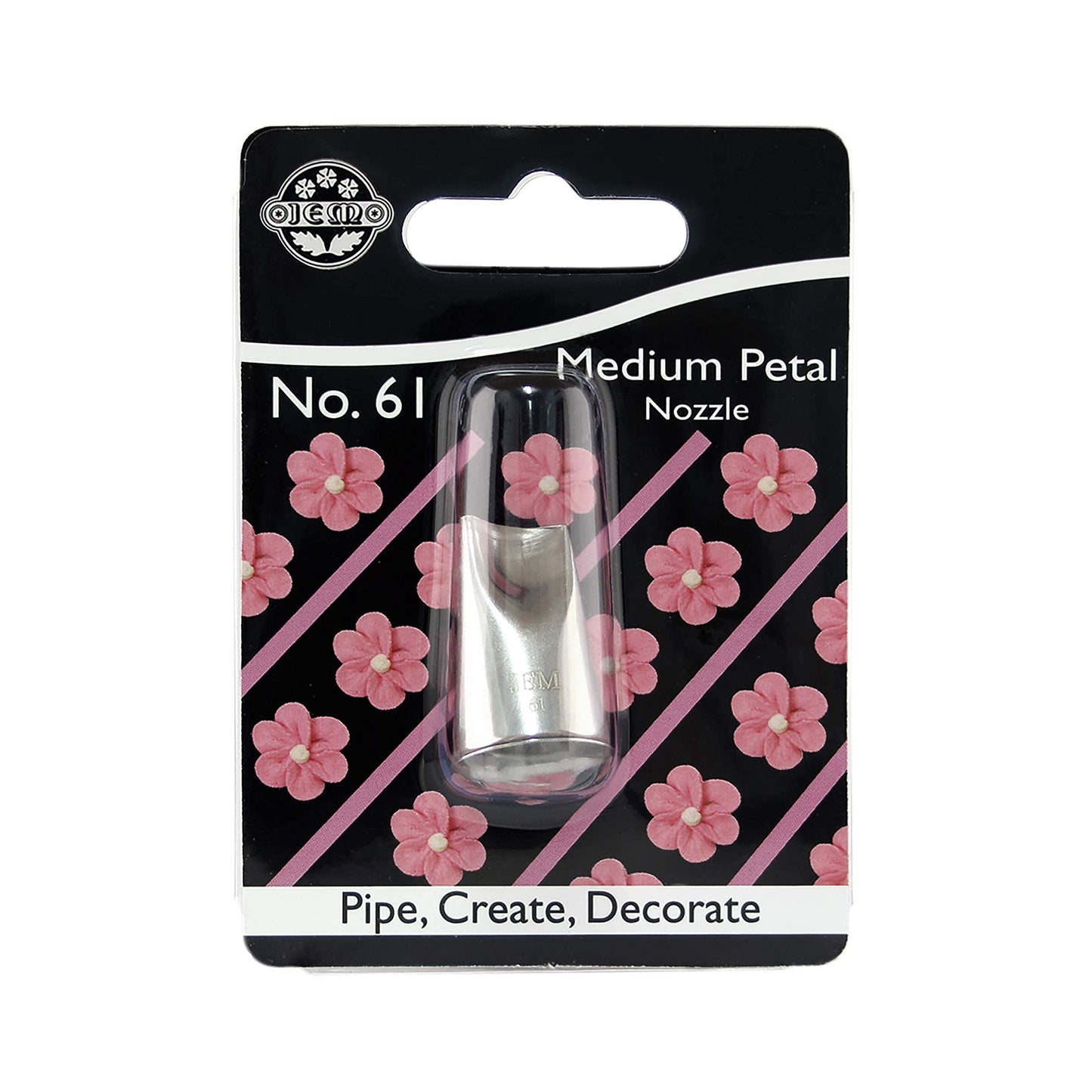 JEM Medium Petal/Ruffle Piping Nozzle, Decorating Tip, #61