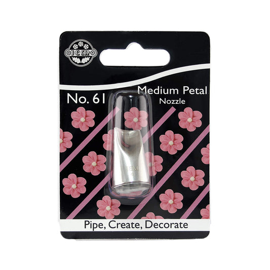 JEM Medium Petal/Ruffle Piping Nozzle, Decorating Tip, #61