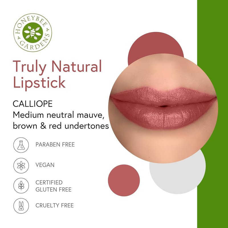 Honeybee Gardens Lipstick Bundle | Calliope & Charisma Shades with Lip Liner Set