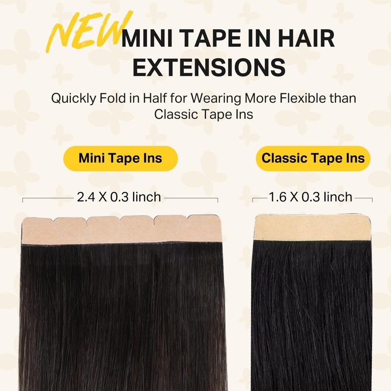 DOORES Tape in Hair Extensions, 10pcs 35g 18 Inch Balayage Dark Brown to Chestnut Brown Mini Tape Weft Extensions Invisible Remy Real Human Hair DIY Seamless Flexible Wear Silky Straight