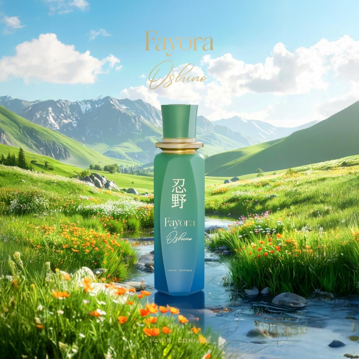 Paris Corner Fayora Oshino EDP Perfume 3.4 Fl Oz Fragrance Unisex