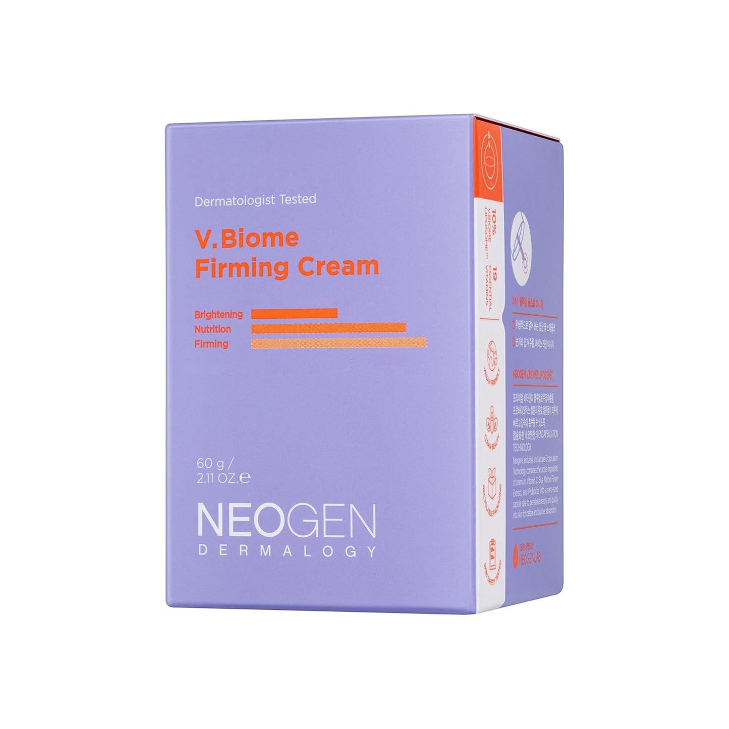 NEOGEN V.Biome Firming Cream - Nourishing Peptide & Vitamin Formula | 2.11 oz (60 g)