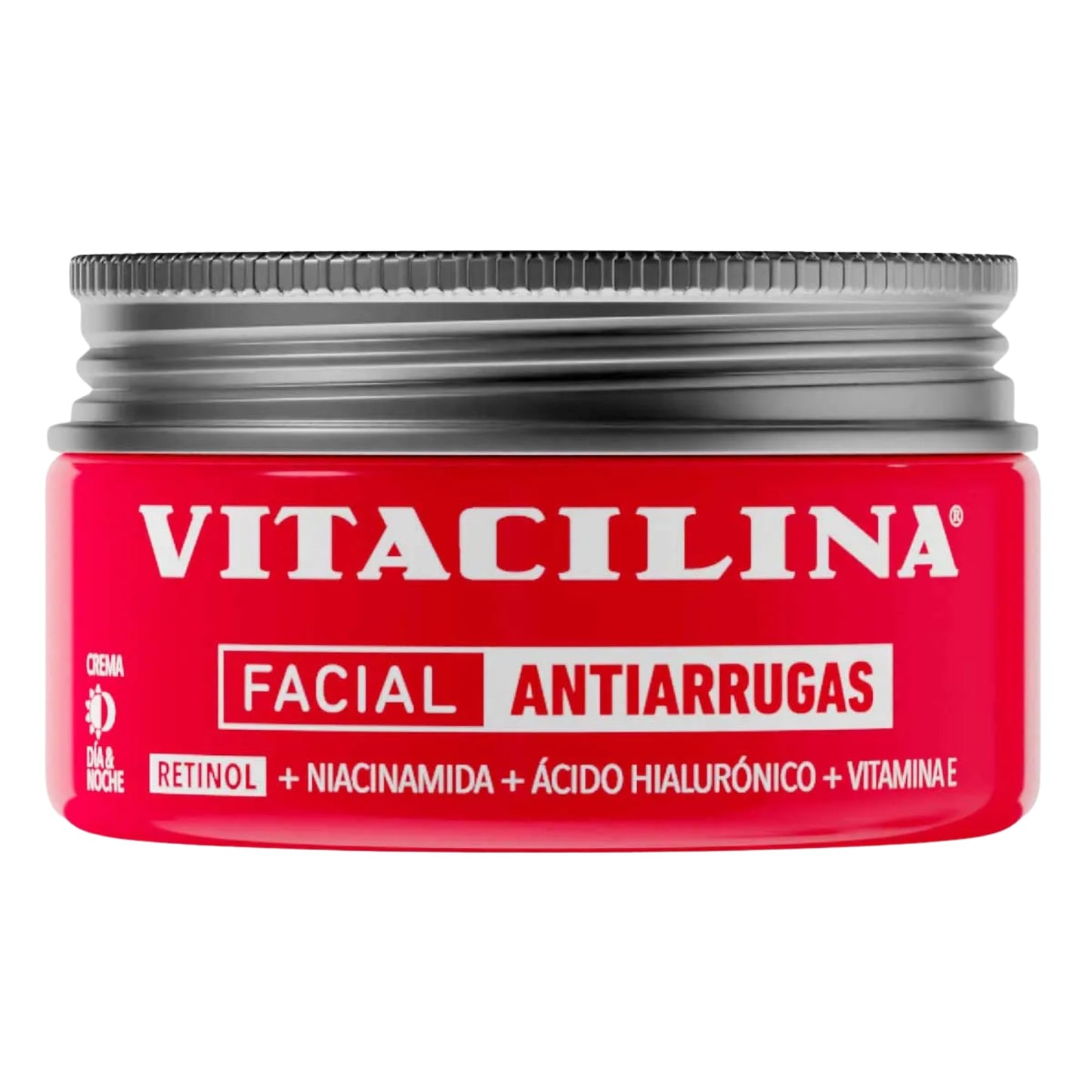 Vitacilin Face Cream with Retinol, Niacinamide, Hyaluronic Acid & Vitamin E – Anti Wrinkle Face Cream 3.5 oz