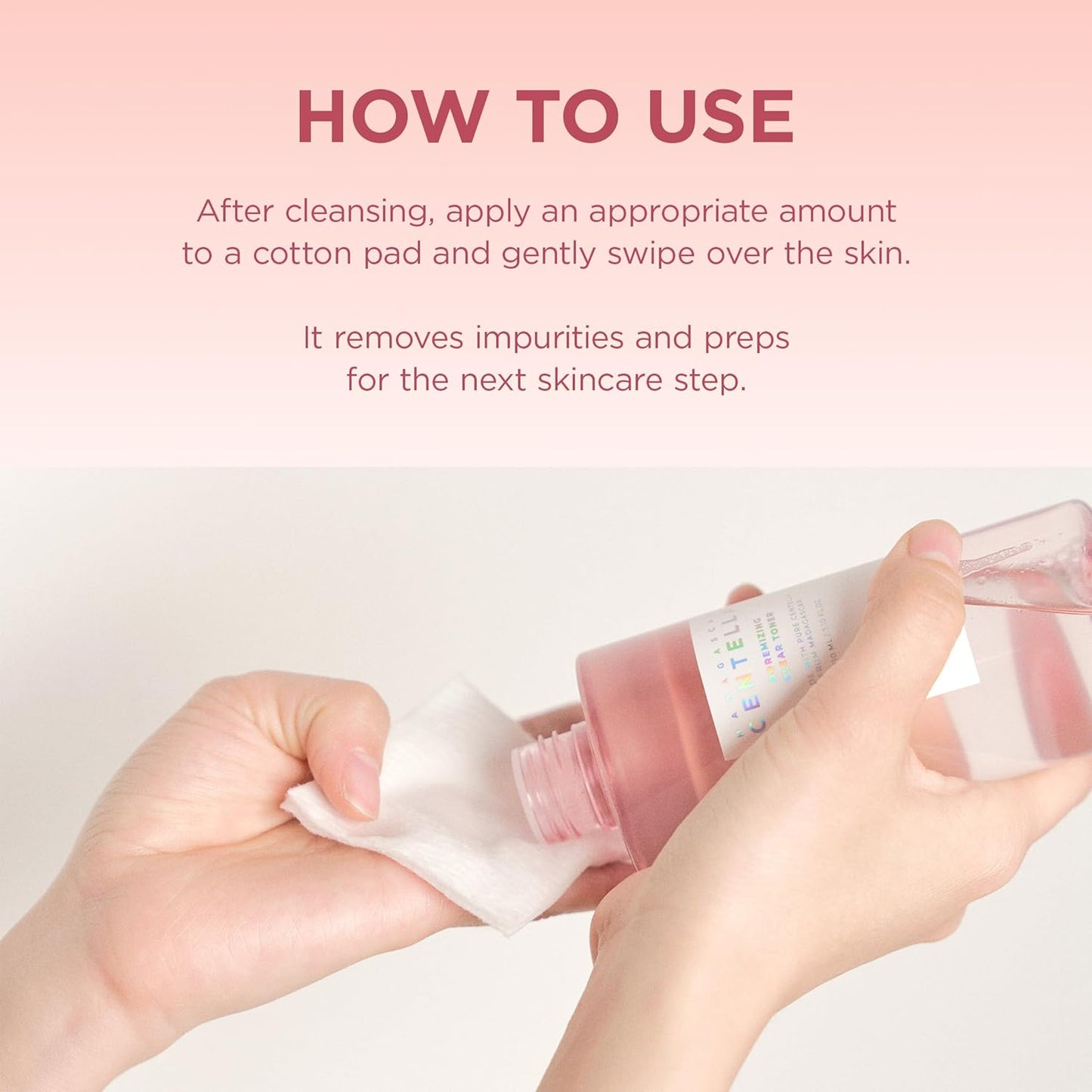 SKIN1004 Poremizing Clear Toner - Korean Facial Toner with Pink Salt & Centella | 7.10 fl. oz (210ml) for Pore Care & Hydration