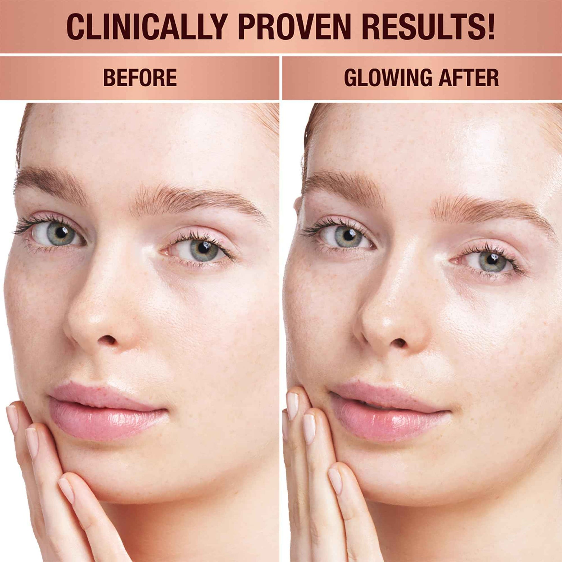 Charlotte Tilbury Glow Face Toner Mini - Exfoliating Toner for Oily Skin - Helps to Reduce The Appearance of Pores, Hydrate & Plump Skin - Delicately Scented with Rose & Lemon (30ml)