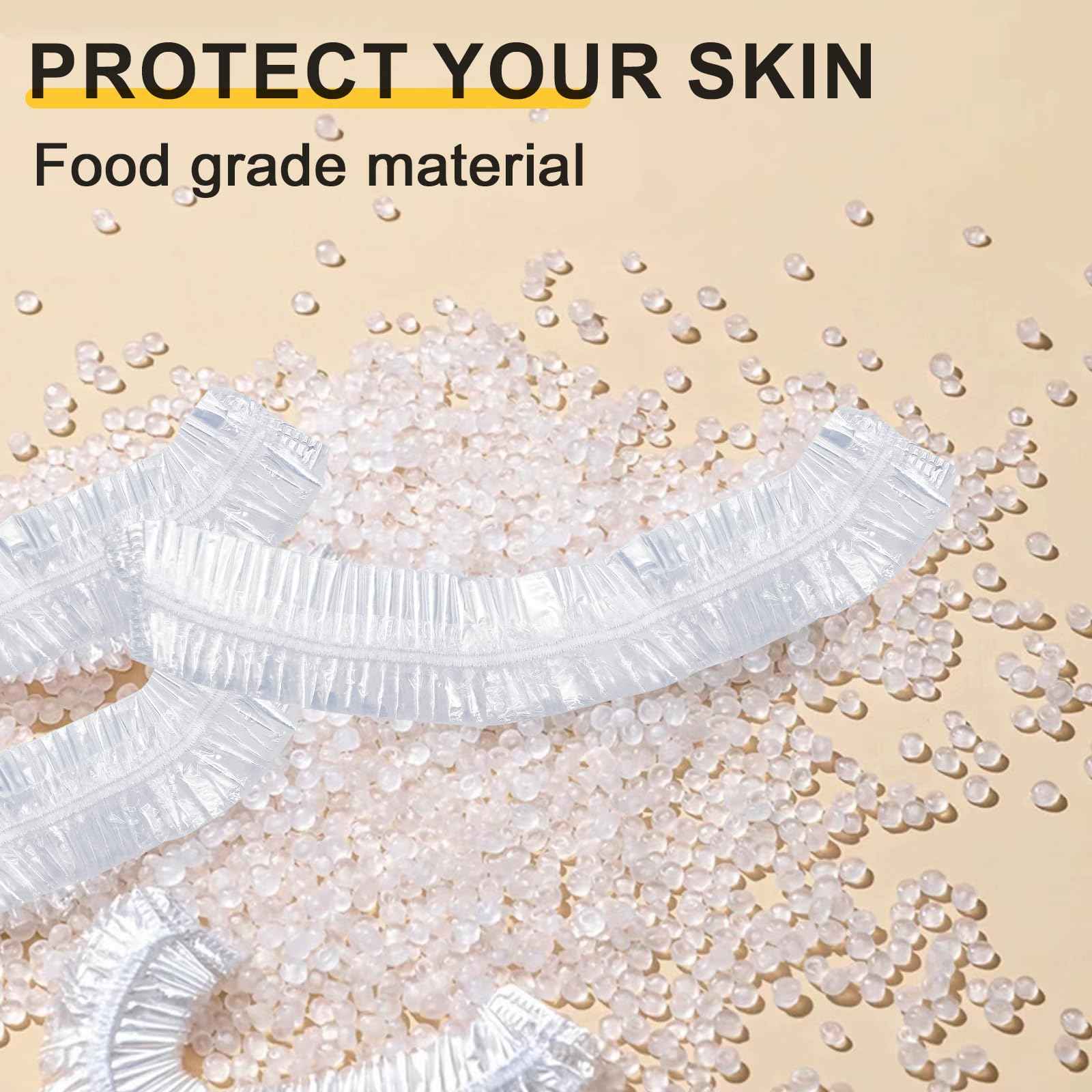 50 PCS Disposable Tattoo Tray Cover,Salon Tray Cover,Transparent Contraction Cover,Tattoo Table Station Cover,Tattoo Accessories,Salon Equipment.(Suitable for 18*13 Inch Trays)(Transparently)