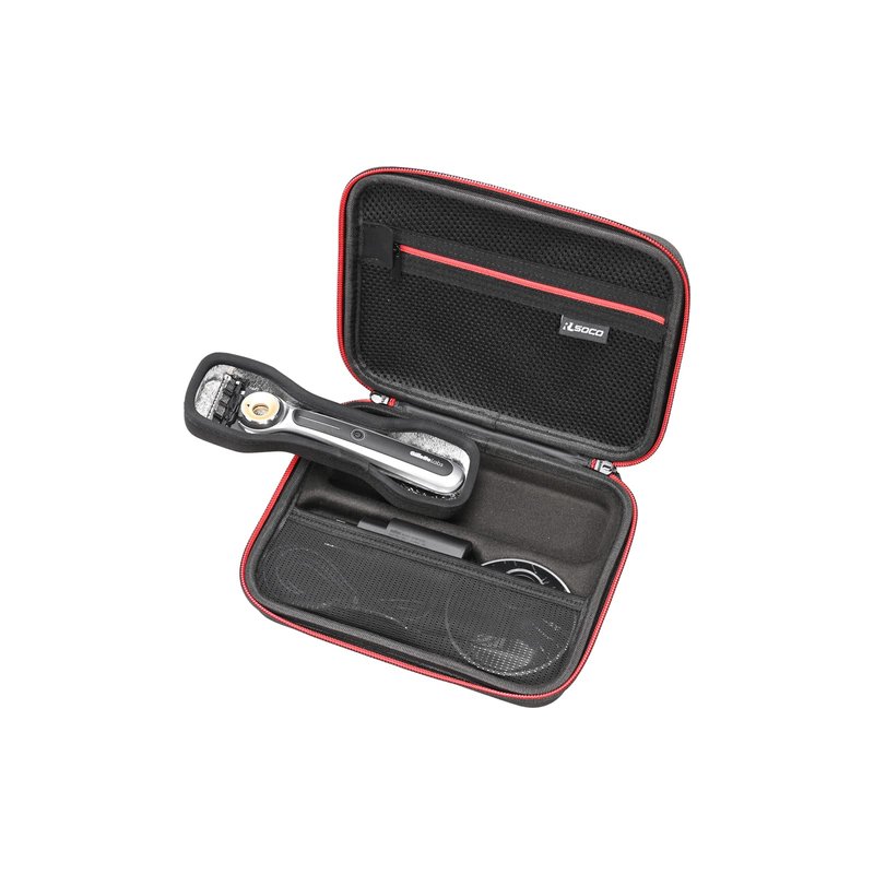 RLSOCO Carrying Case Compatible With Gillette Heated Razor for Men | Compact Design with YKK Zipper & Scratch Protection (Black)