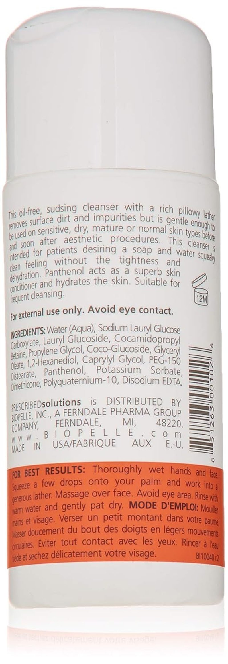 Post Procedure Cleanser - Don’t Be So Sensitive | Gentle Skin Care Solution