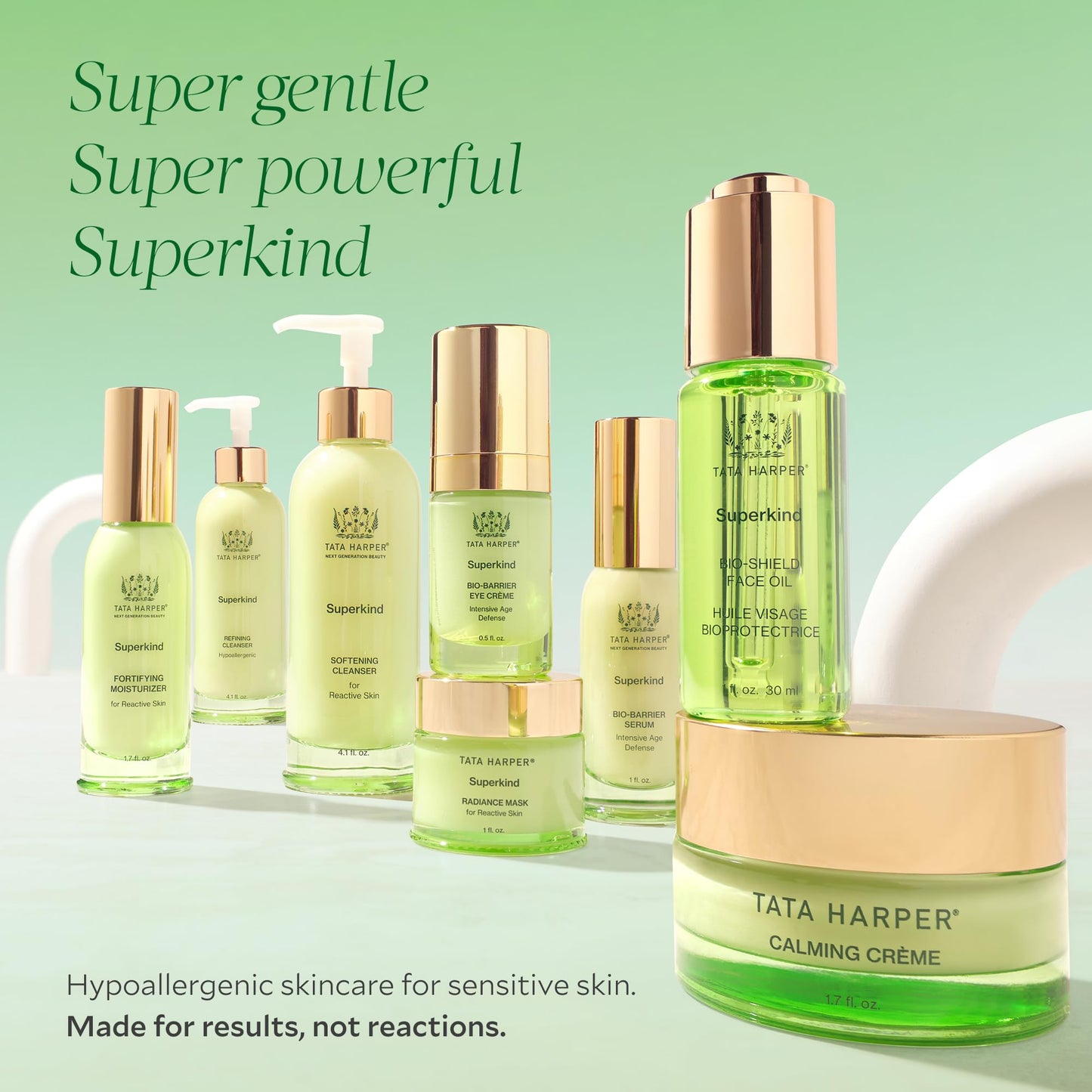 Tata Harper Superkind Refining Cleanser, Gentle Exfoliating Cleanser for Sensitive Skin, Hypoallergenic Skincare, Fragrance Free, Natural Skincare, Dermatologist Tested, Vegan, 125ml