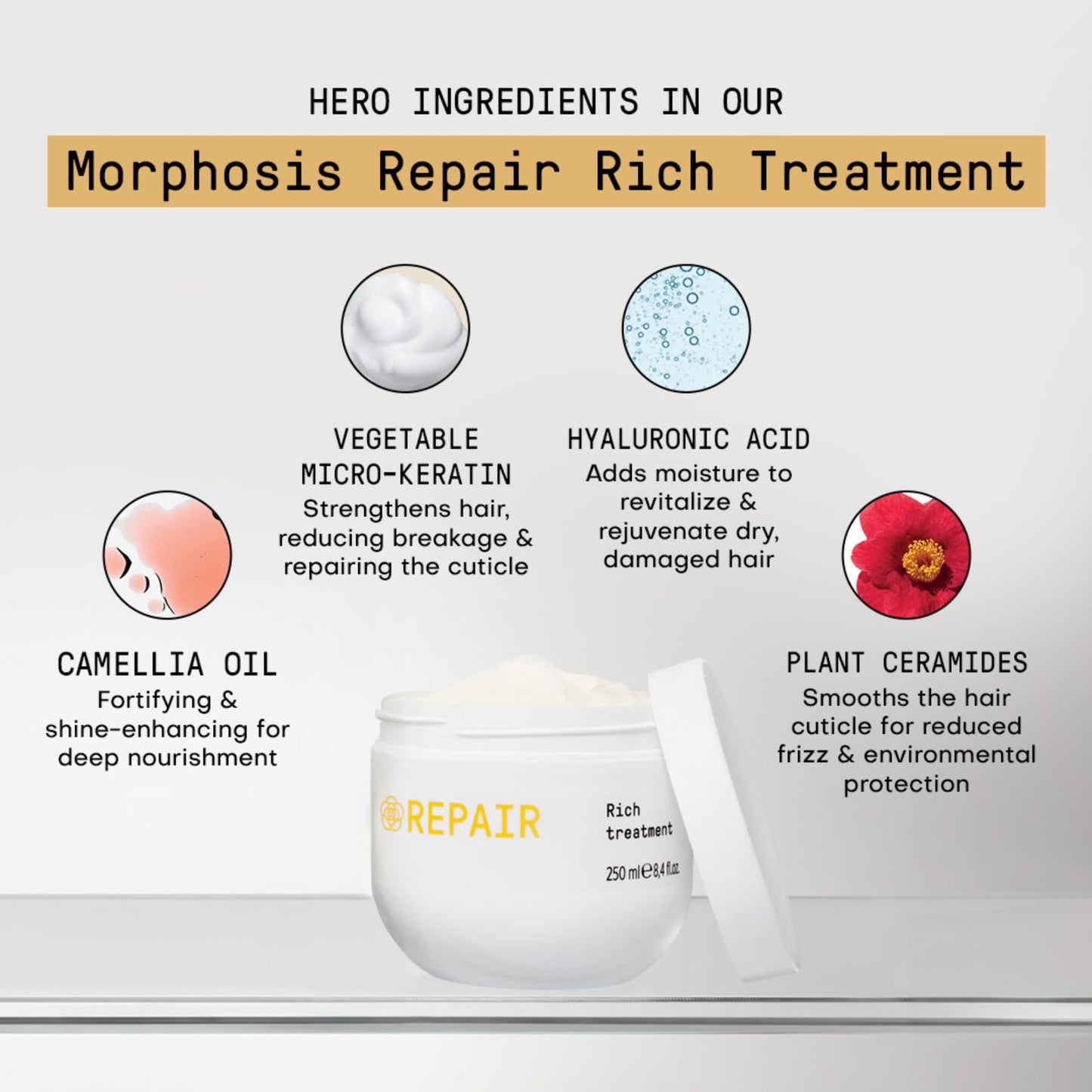 FRAMESI Morphosis Repair Rich Hair Treatment 8.4 fl oz