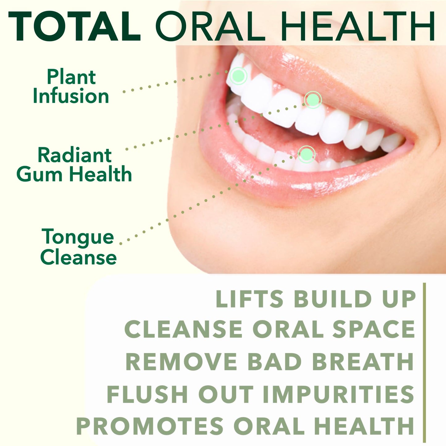 Heart Tone Botanicals Oil Pulling Oral Conditioner | Cold Pressed Sesame Neem Moringa Coconut Oil | 18 Botanical Extracts CoQ10 | Fluoride Free | Anise