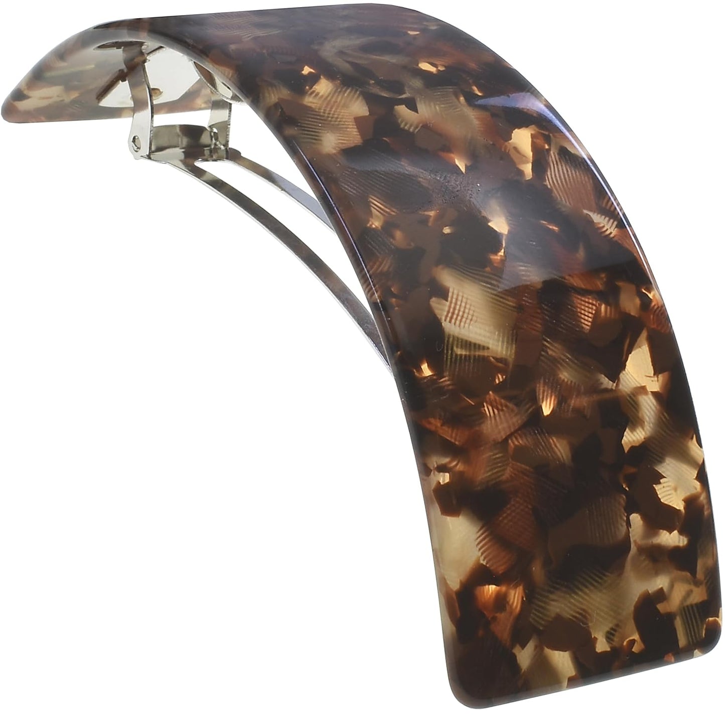 French Hair Barrette Clip - Strong Hold for Thick Curly Wavy Hair | Handmade in France