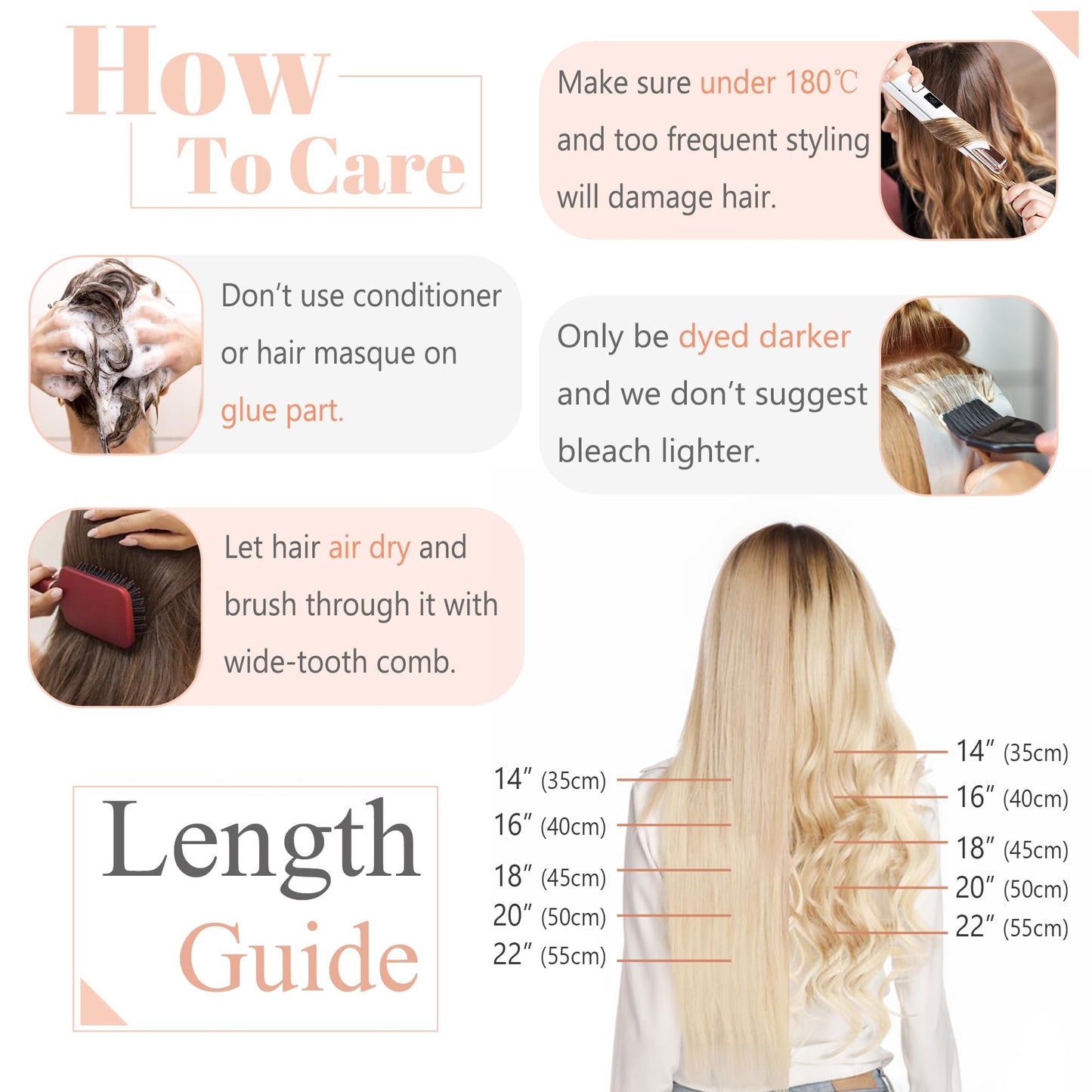 SEGO Tape In Hair Extensions Human Hair, 20pcs 40g 14 Inch Dark Brown Remy Straight Human Hair Tape In Extensions for Women -#02 Dark Brown