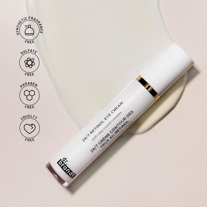 Dr. Brandt 24/7 Retinol Eye Cream - Anti-Aging Treatment | 0.5 oz