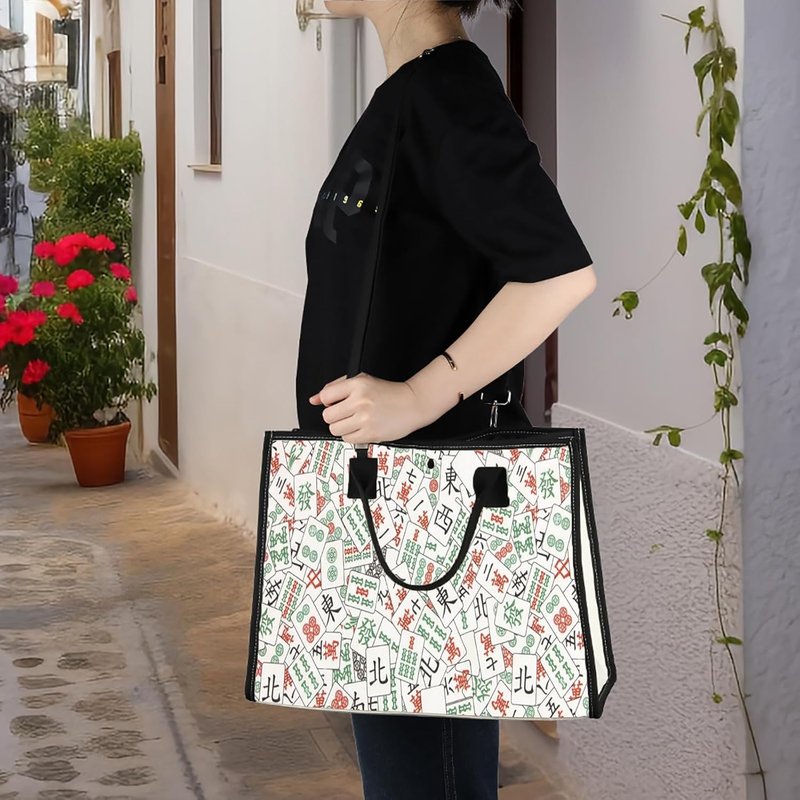 Mahjong Luck Cosmetic Bag - Stylish Zipper Pouch for Mahjong Lovers | Perfect Gift Idea
