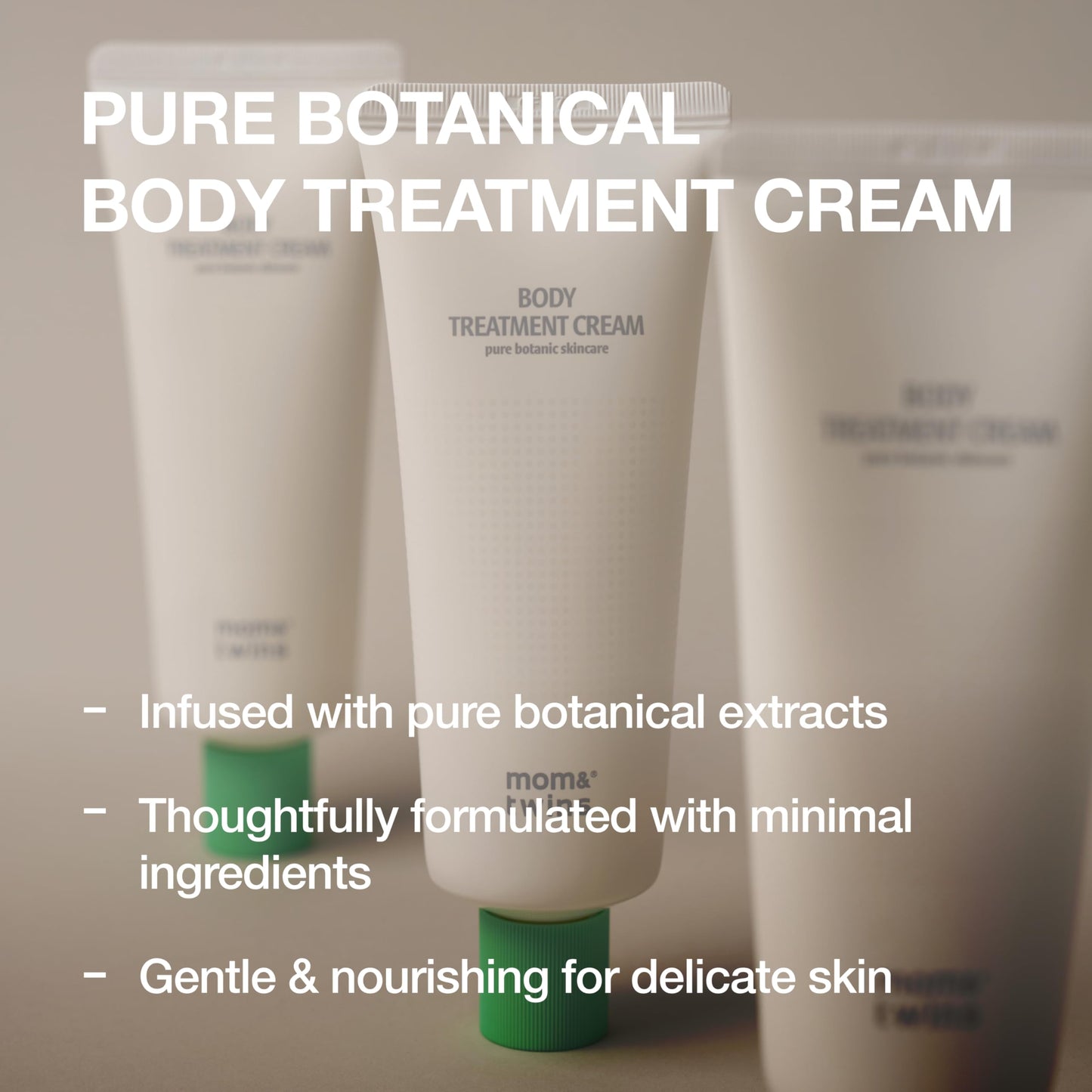 Lyanature Body Treatment – Safe for Pregnant Women & Teens, Organic Korean Body Cream with Redness Relief & Skin Elasticity, Vitamin C & Tamanu Oil, Non-Toxic Skincare (3.53 fl oz / 100g)