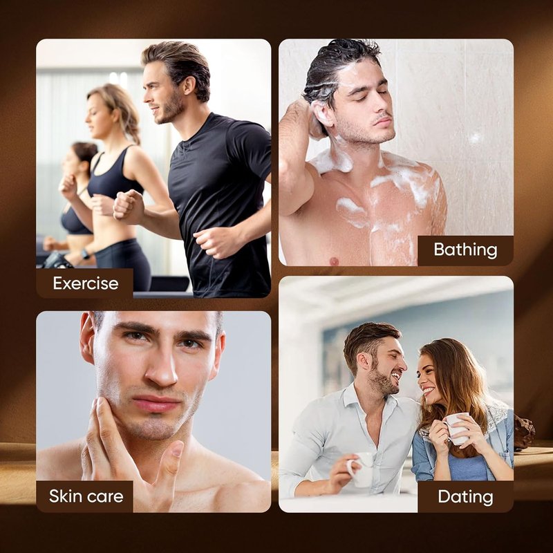 Pheromone Body Butter for Men - Deep Hydration Skin Cream with Shea & Cocoa Butter | Non-Greasy, Vegan Formula
