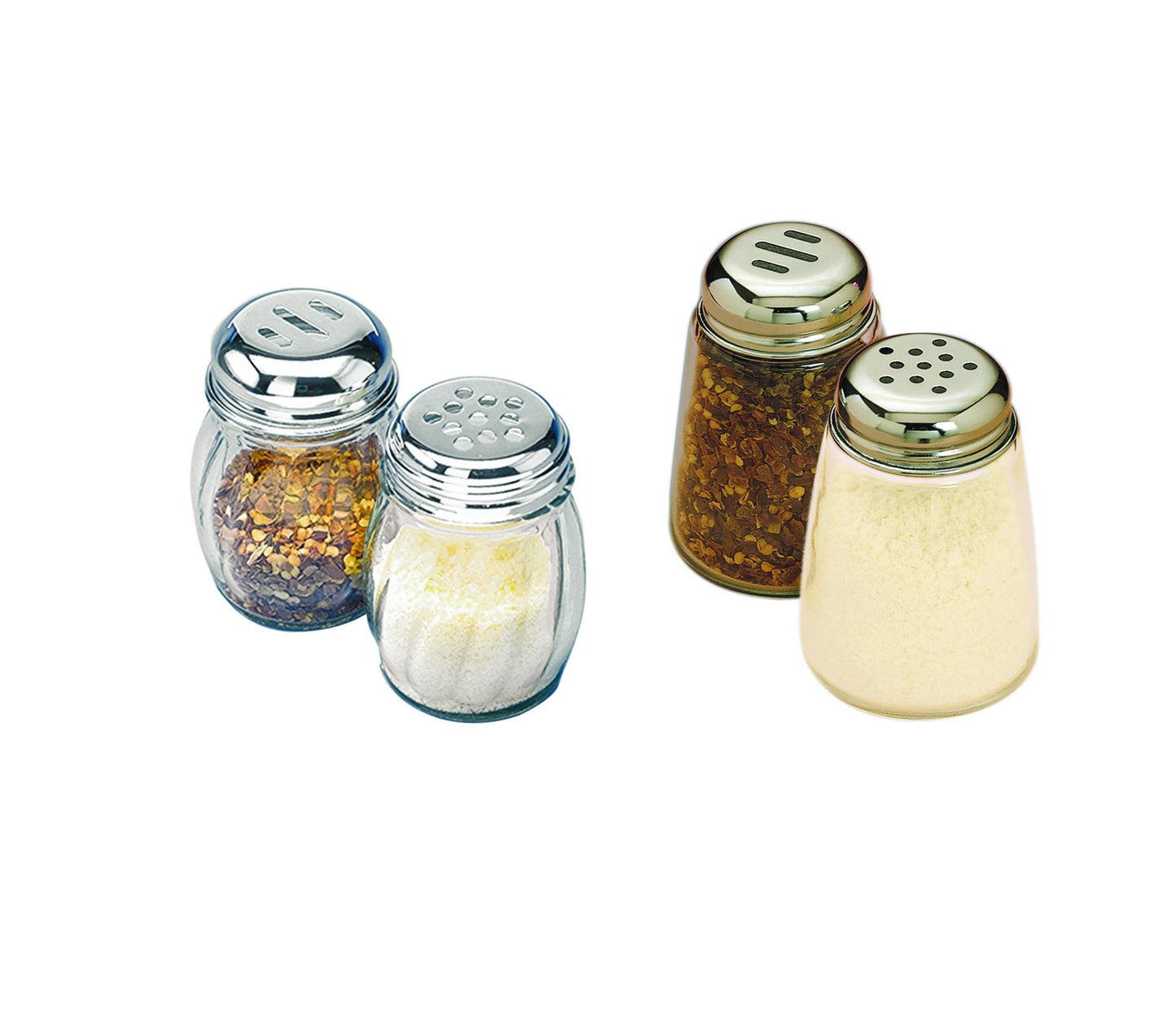 American METALCRAFT, Inc. American Metalcraft 3306 Shakers and Tops, 2.6" Length x 2.55" Width, Clear