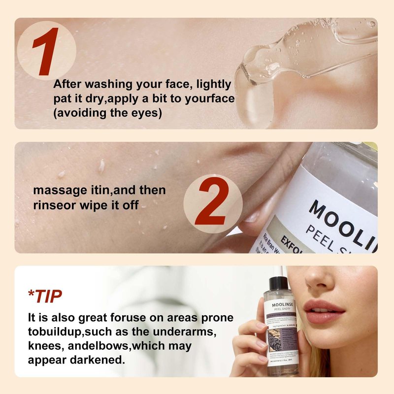 Peel Shot Glow Rice Ampoule Duo Set Day & Night, Gentle Peel + Pore Minimizing & Deep Hydration, Black and White Rice Exfoliant for All Skin Types, 2PCS (White Rice+Black Rice) -A