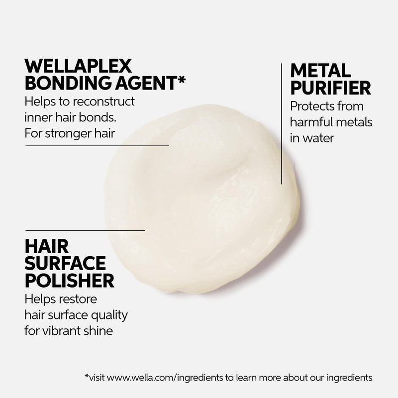 Wella Professionals ColorMotion+ Structure+ Bonding Mask | Intense Deep Conditioning Treatment | Preserves Hair Color Vibrancy | 16.9 Fl Oz