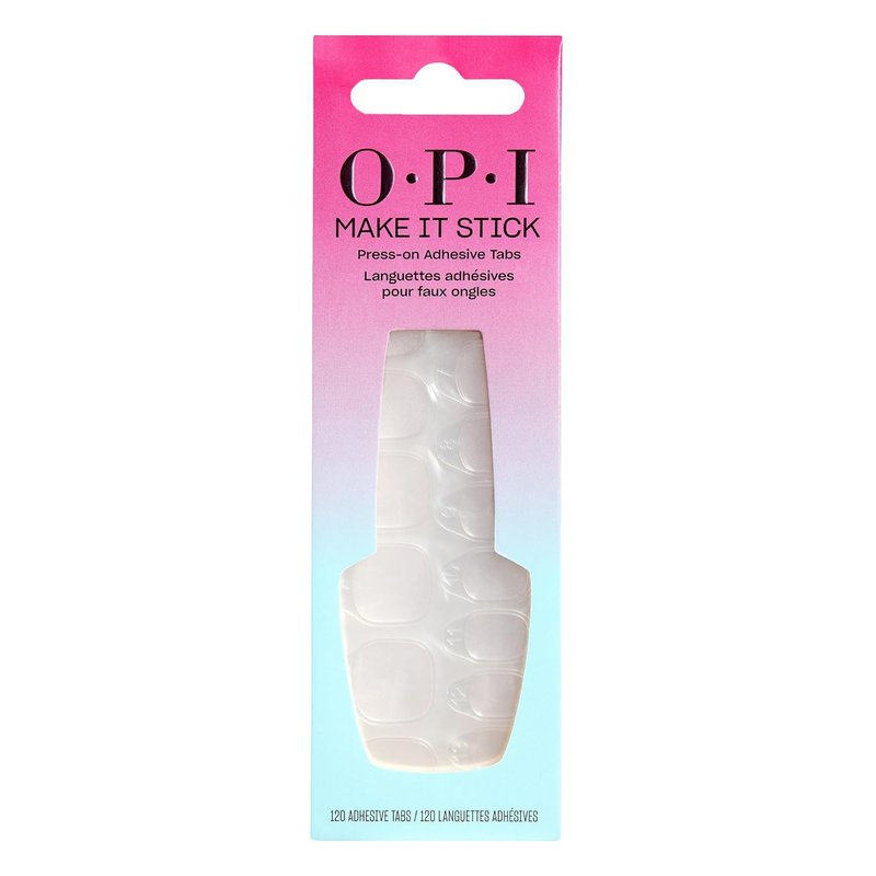 OPI Nail Adhesive Glue & Press-On Tabs - Up to 14 Days Wear | Fast-Drying, Vegan Formula