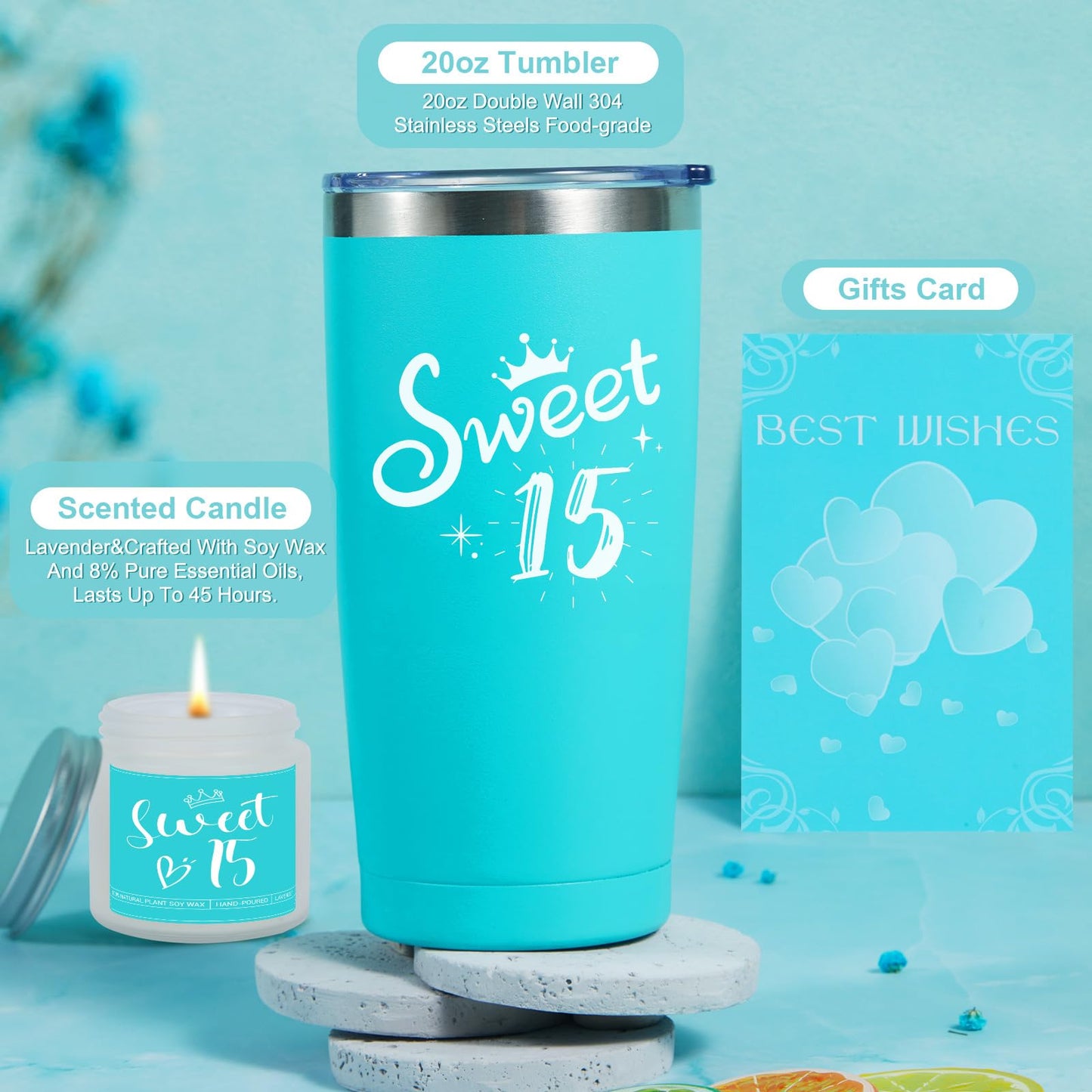 15 Year Old Girl Gift ideas | Sweet 15 Birthday Gifts Box for Girl | Best Gifts Set for Girls Age 15 Only | Exclusive 2025 Edition