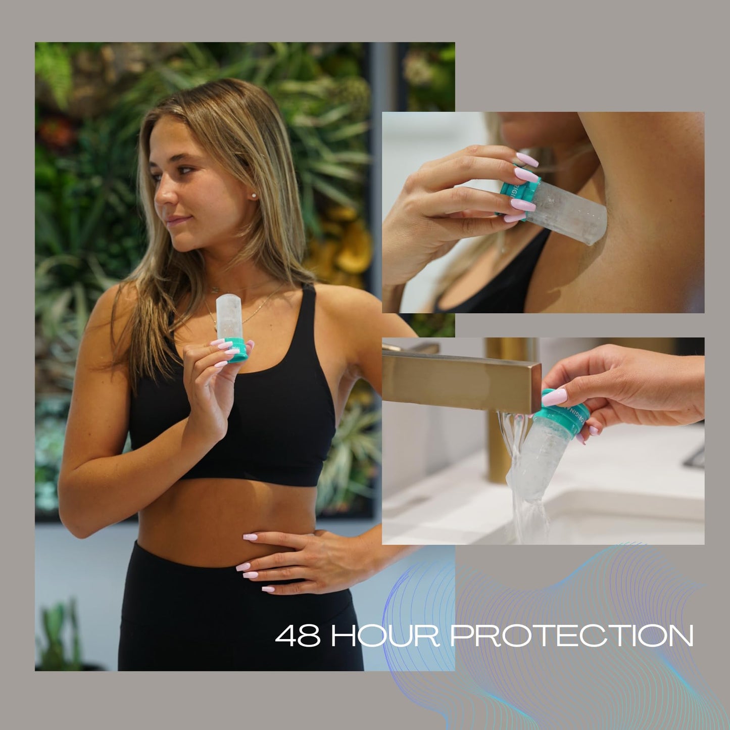 Bubl Whole Body Deodorant 1 Stick Lasts 1 Year - Natural Deodorant Mineral Stick, Natural Deodorant for Women, Men & Teens, Aluminum Chlorohydrate Free, Non-Toxic, Fragrance-Free Crystal 3.5oz