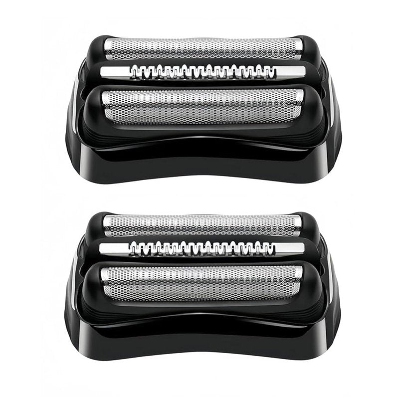 2 Pack Series3 21B Replacement Head Compatible with Braun S3 21B, Foil Shaver Replacement Compatible with Braun Electric Razor 3040s,300s,310s,320s,3050cc,3090cc,3010s,3030s, Etc.