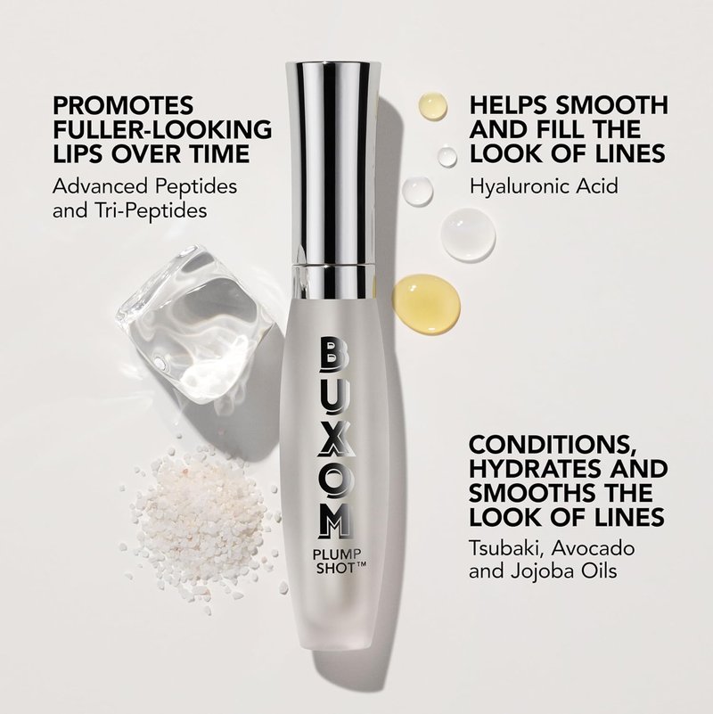 Buxom Plump Shot Peptides Lip Serum - Spellbound Pink Hydration & Volume Boost