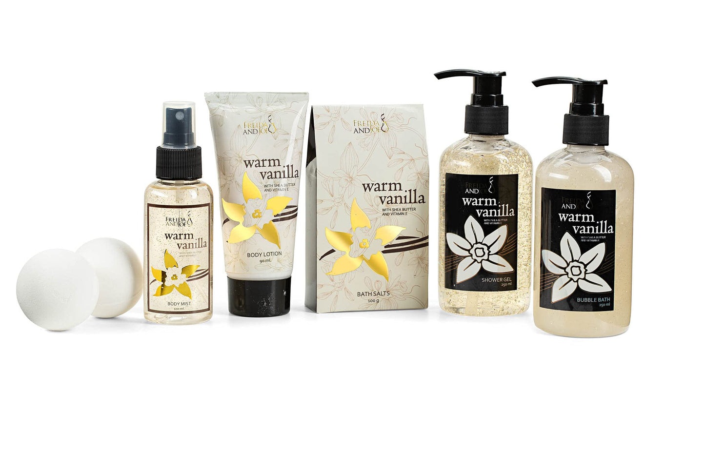 Bath and Body Gift Basket For Women and Men Warm Vanilla Bath & Body Collection Includes Shower Gel, Bubble Bath, Body Lotion, Body Mist & More – Mother's Day Gift for Mom