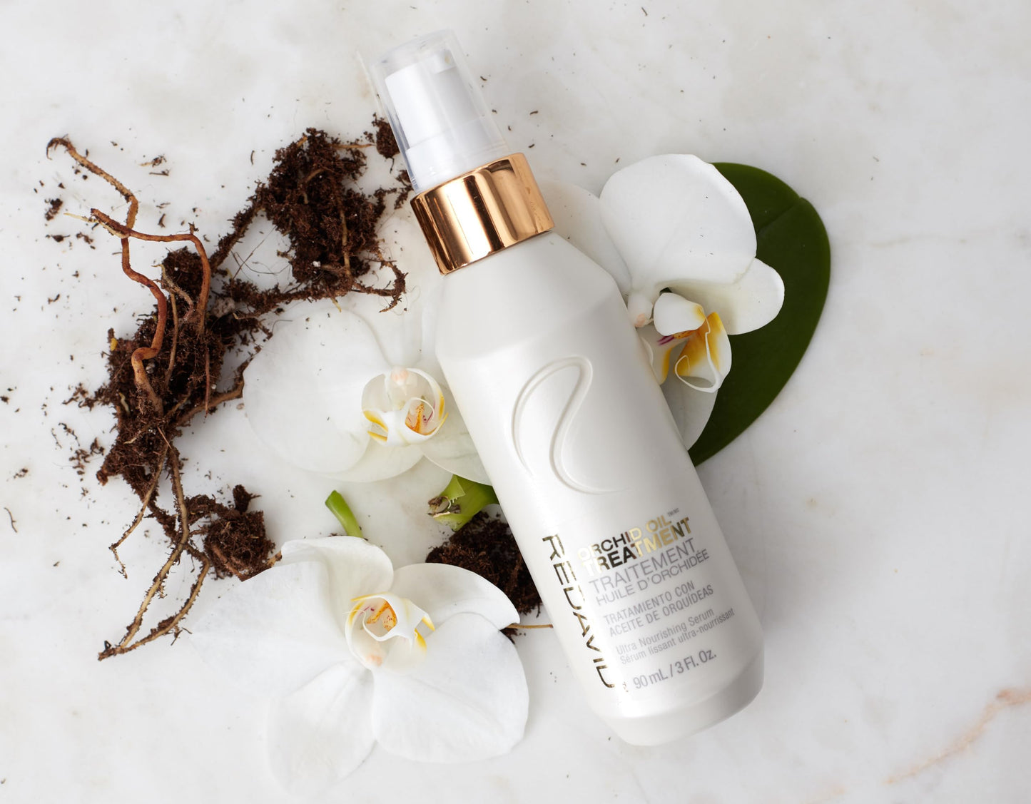 Redavid Orchid Oil Ultra Nourishing Treatment - Luxury Hair Oil made from Cymbidium Orchids for Damaged, Curly Hair - Clinically Strengthens, Adds Protein & Hydrates Hair (3 Fl Oz)