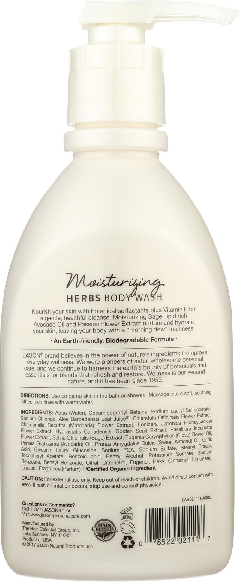 Jason Body Wash Herbal