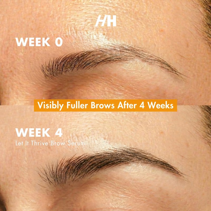 Vegan Lash & Brow Serum - 100% Natural Rosemary & Pumpkin Seed Oil for Fuller, Thicker Eyelashes & Eyebrows | Gentle, Nourishing Formula