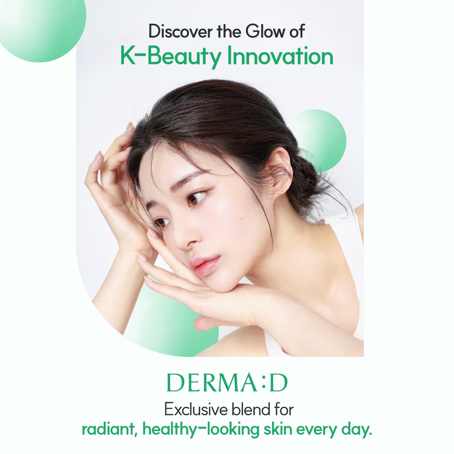 DERMA:D Korean Recovery Gel Cream with PDRN & EGF – Lightweight Cica Barrier Repair Moisturizer for Sensitive, Redness-Prone Skin, 3.52 oz