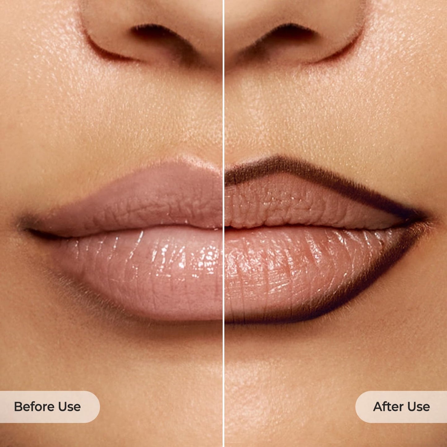 Laka Lip Liner - Smooth & Blendable Soft Matte Lip Contour Pencil for Shaping & Overlining Lips | Waterproof Formula, Oil-Cleanse Off, Long-Lasting Wear | #08 Burnt Brown, 0.02oz