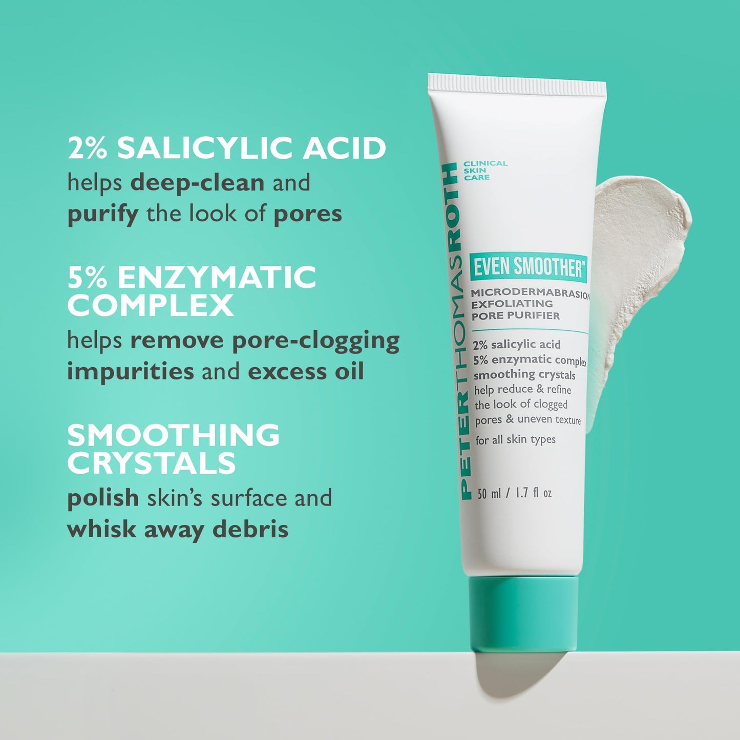 Peter Thomas Roth | Even Smoother™ Microdermabrasion Exfoliating Pore Purifier with Salicylic Acid for Oil Control