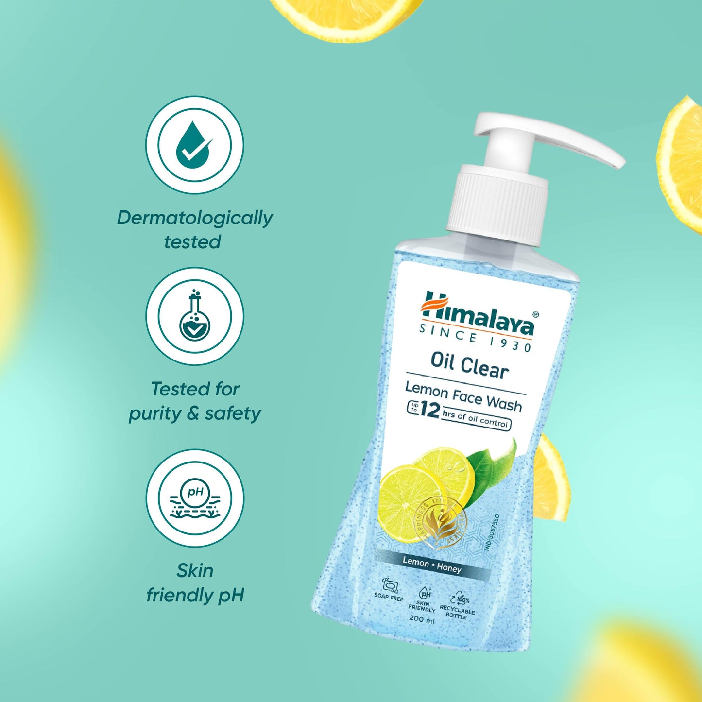 Himalaya Oil Clear Lemon Face Wash - 200ML