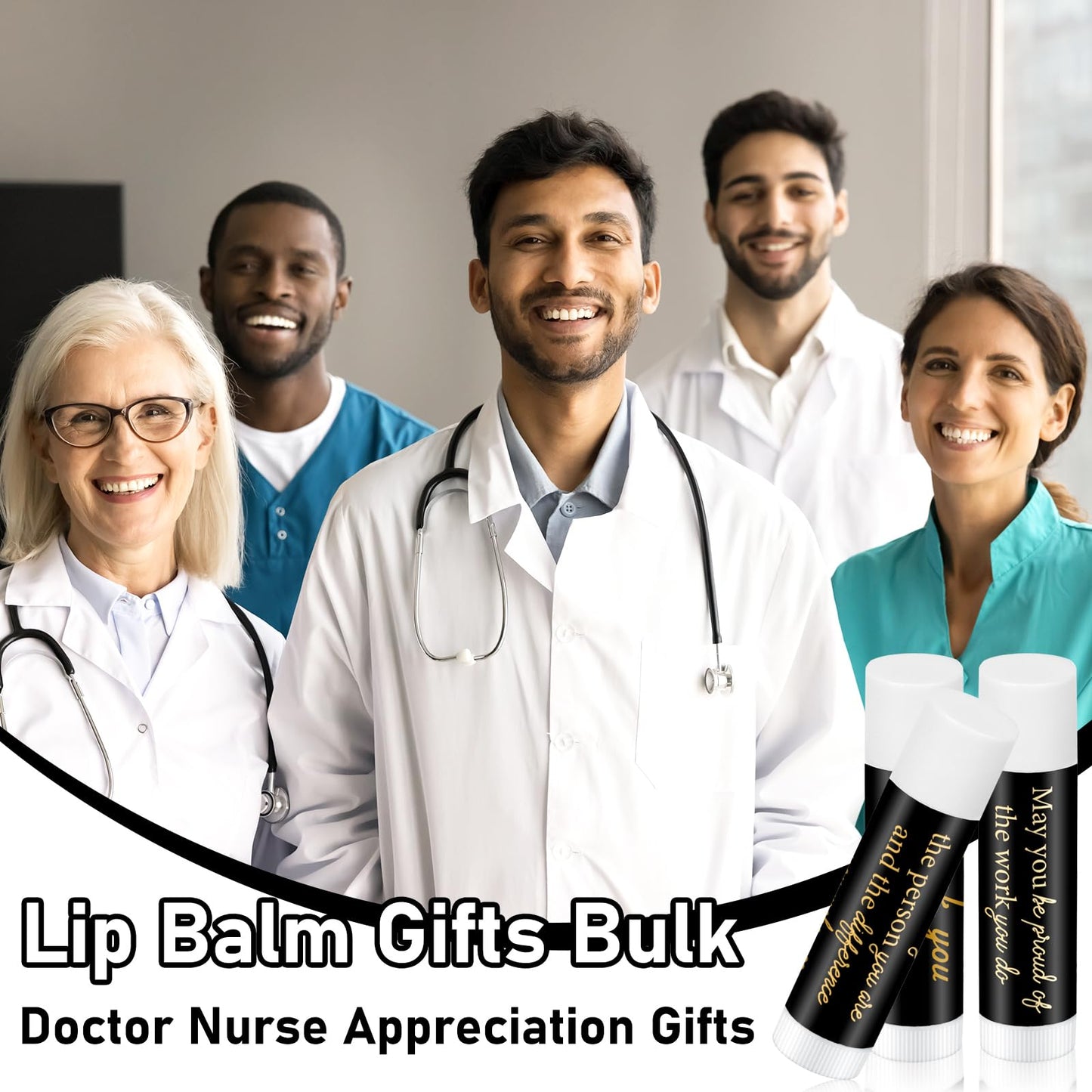 50 Pack Fathers Day Dad Gifts Bulk, Lip Balm Small Bulk Gifts for Men Adults Dad Husband, Party Favors Prizes Moisturizing Lip Gloss for Coworker Employee Staff Men(Be Proud)