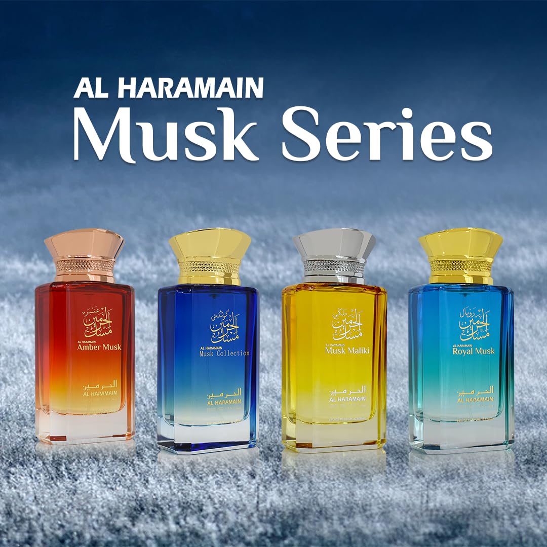 Oudh Musk by Al Haramain for Men - 3.33 oz EDP Spray
