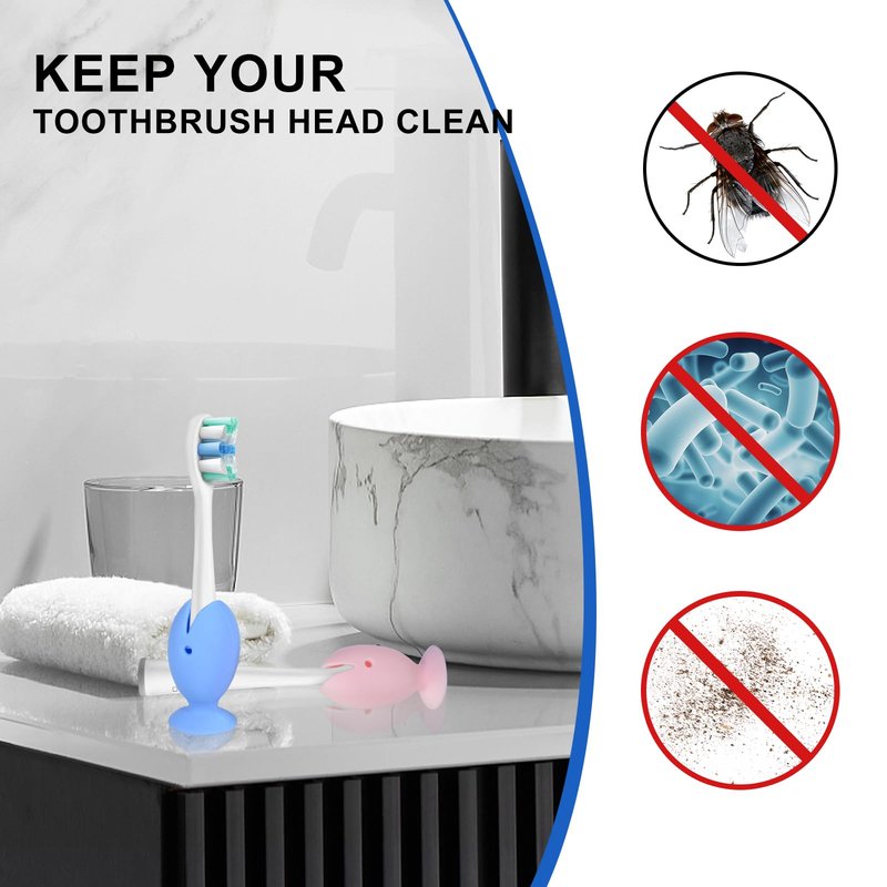 TUNYINSH Travel Case for Oral-B/Oral-B Pro/Phlips Sonicare Electric Toothbrush with 2pcs Toothbrush Heads Cover Cap, Portable Hard Protective Storage Bag with Accessories Storage (Black)
