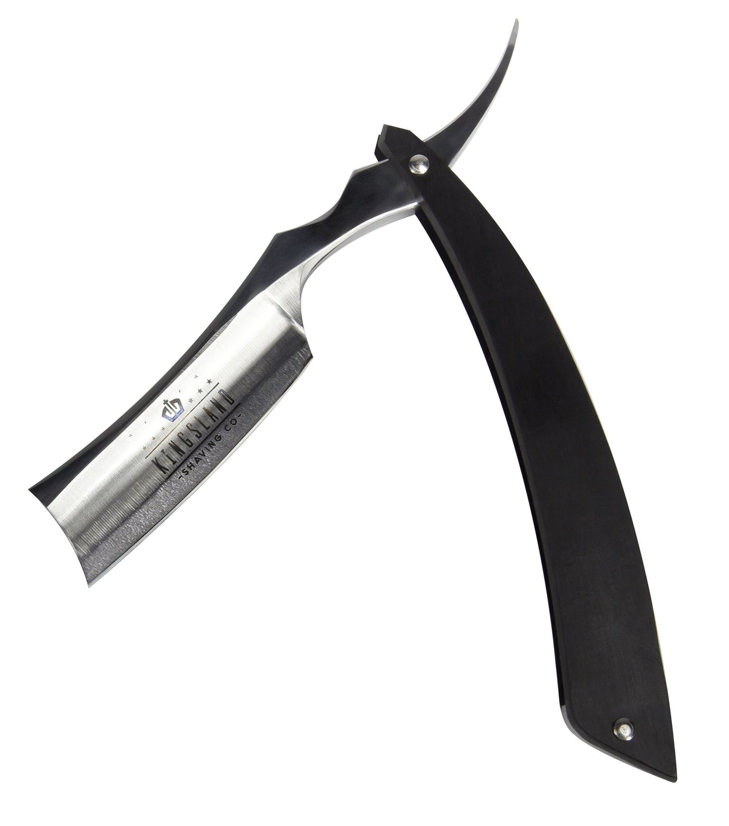 Straight Razor Shave Ready Hand Made Sharpened Vintage Wood Handle Steel Blade - Kingsland Shaving Co. - Professional Barber Approved Cut Throat Honed Straight Edge Blade Shaving Kit