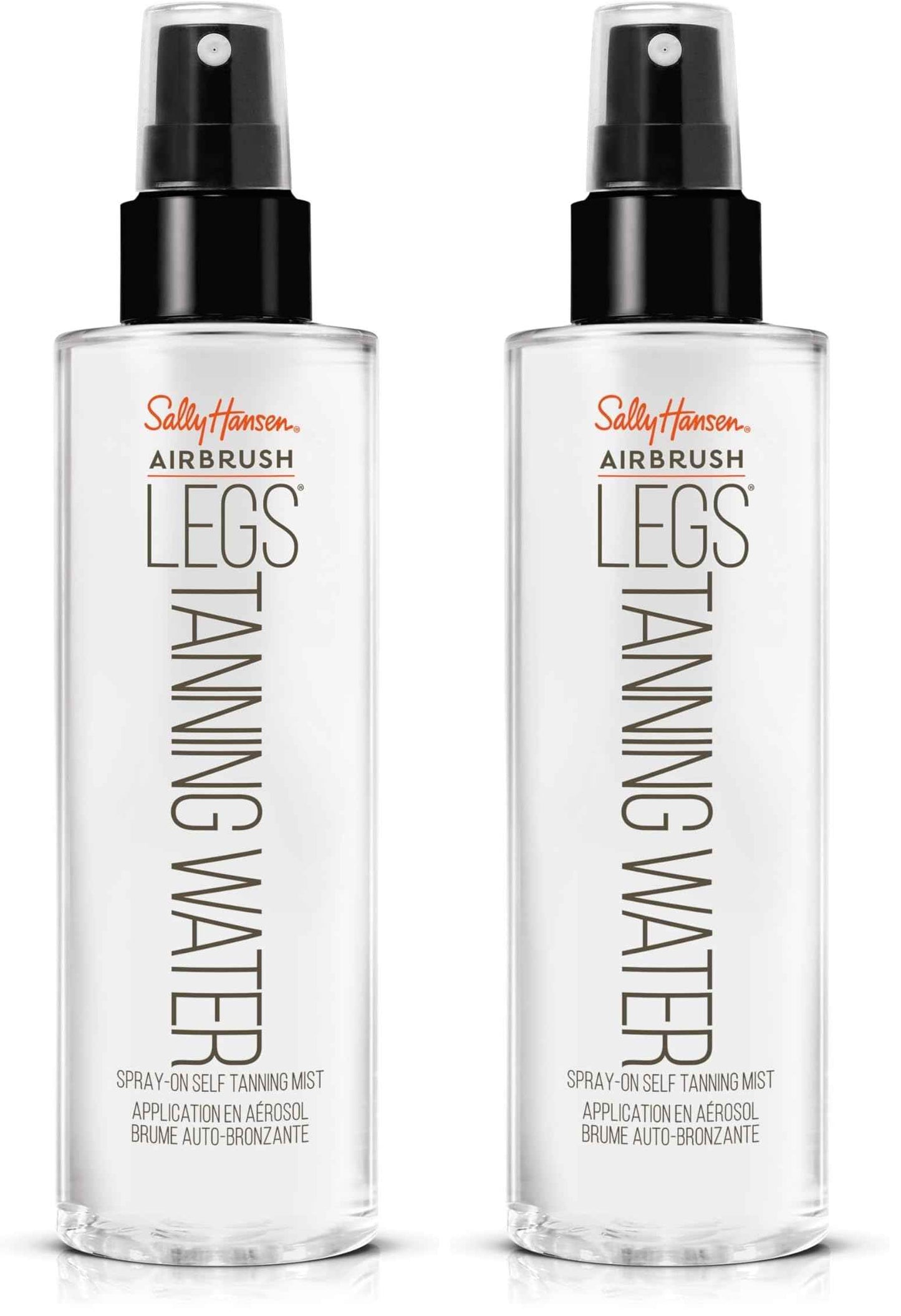 Sally Hansen Airbrush Legs, Tanning Water, 6.76 Oz (Pack of 2)