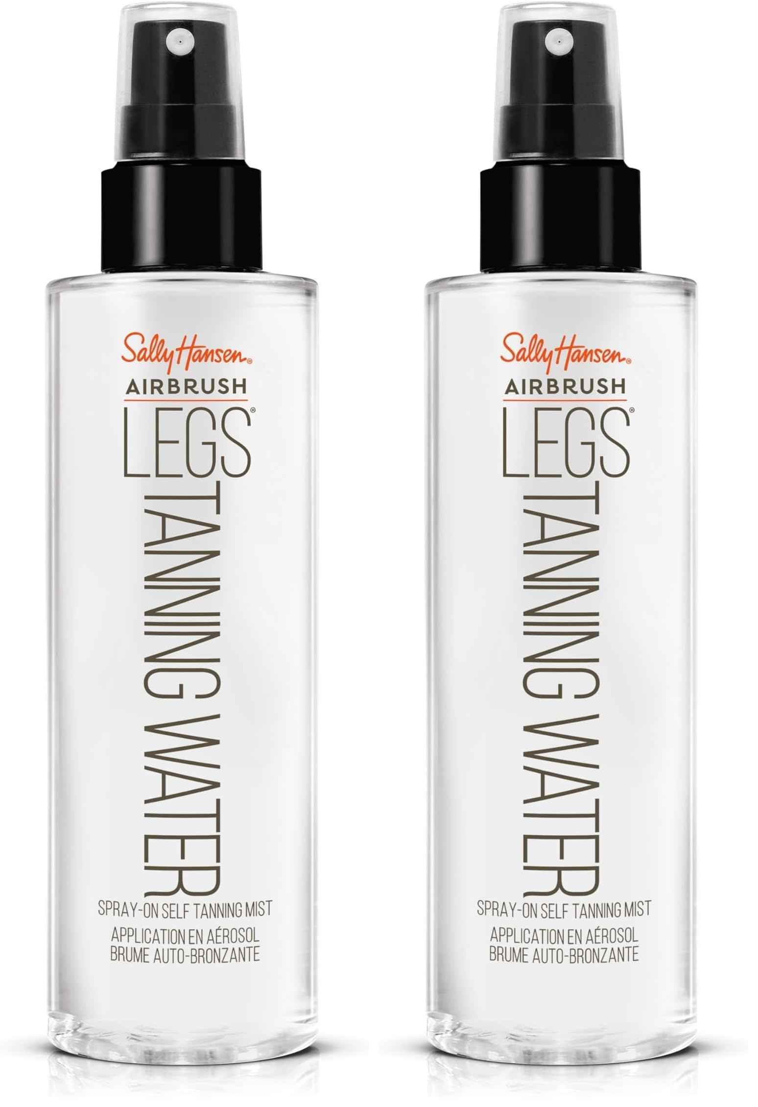 Sally Hansen Airbrush Legs, Tanning Water, 6.76 Oz (Pack of 2)
