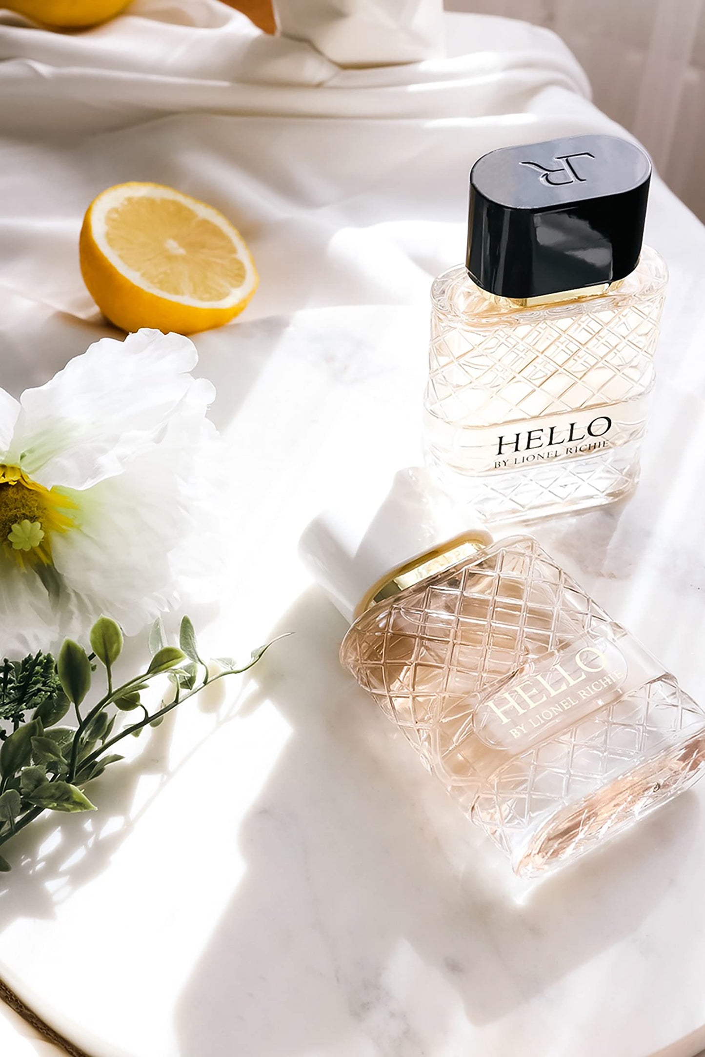 Lionel Richie Hello for Women - A Lush, Sweet, And Indulgent Fragrance - Light, Romantic Floral Chypre Eau De Toilette With Notes Of Pear And Jasmine - Fresh, Feminine, Long Lasting Scent - 3.4 oz