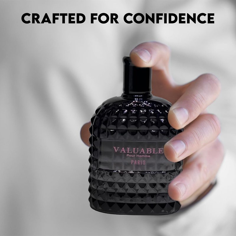 Men's Cologne Gift Set - Vanilla Bourbon, Leather & Amber | 3.4 Fl Oz Each - Luxury Eau de Toilette