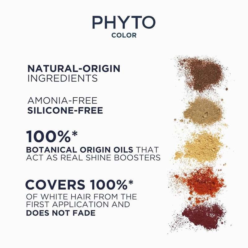 Phytocolor Permanent Hair Color - 10 Extra Light Blond | Ammonia-Free, Botanical Pigments, 100% Grey Coverage