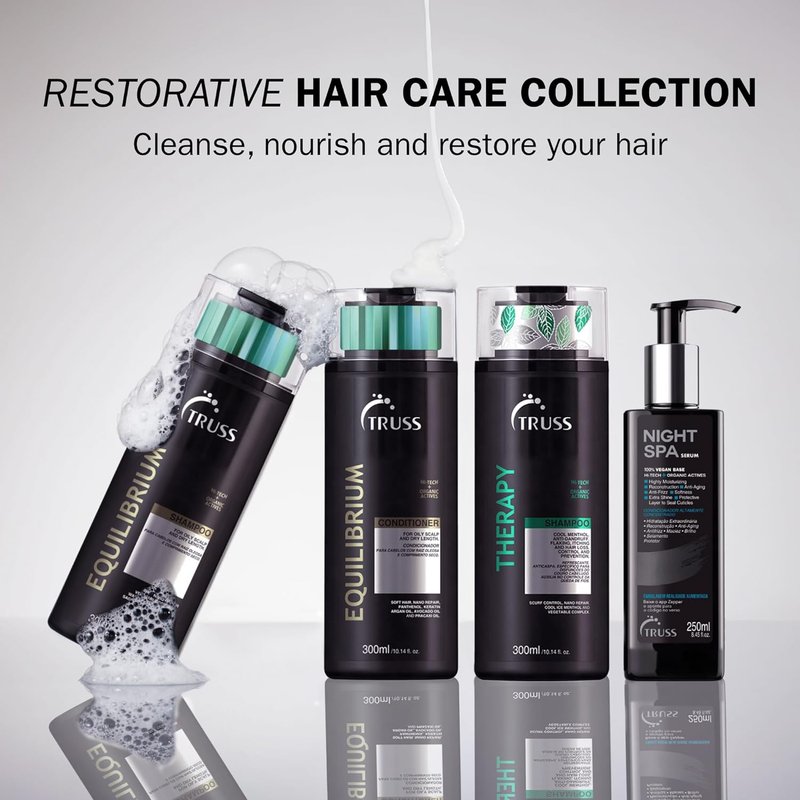 Truss Night Spa Hair Serum - Nourishing Overnight Treatment for Healthy, Radiant Hair